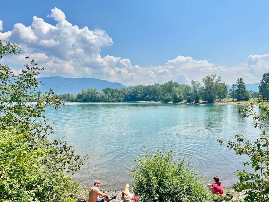 Seeparkvilla - Wohlfuehlen Am See Und Im Gruenen เบรเกนซ์ ภายนอก รูปภาพ