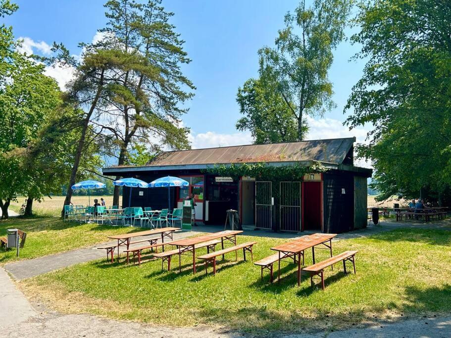 Seeparkvilla - Wohlfuehlen Am See Und Im Gruenen เบรเกนซ์ ภายนอก รูปภาพ